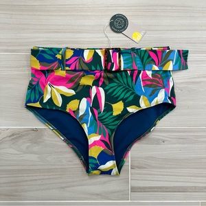 NWT Boden Kythira Belted Bikini Bottoms | Women's Size 8 (US)